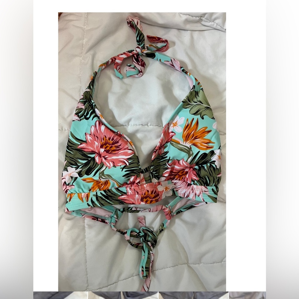 Target halter bikini top.
